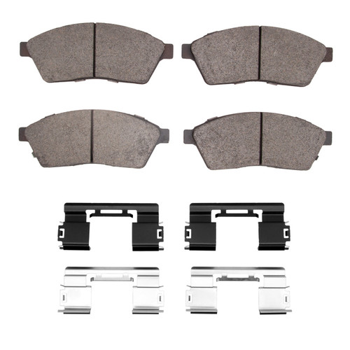 R1 10-16 Cadillac SRX Front Semi Met Pads & Hardware Kit