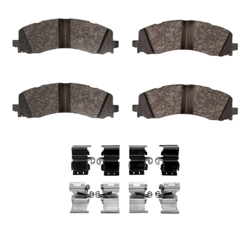 R1 -25 Ram 2500 Rear Ceramic Pads & Hardware Kit