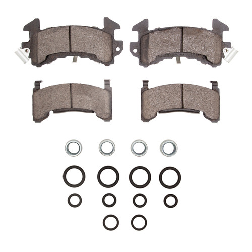 R1 78-85 Buick Riviera Rear Semi Met Pads & Hardware Kit