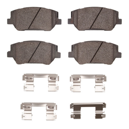 R1 -20 Hyundai Santa Fe Front Ceramic Pads & Hardware Kit