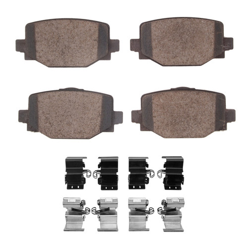R1 -24 Infiniti QX55 Rear Ceramic Pads & Hardware Kit