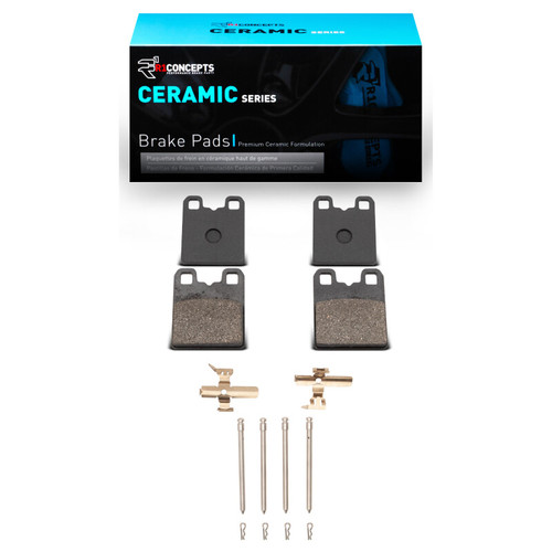 R1 14-25 Alfa Romeo Stelvio ParkingBrake Ceramic Pads & Hardware Kit