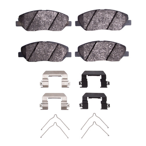 R1 06-19 Hyundai Santa Fe XL Front Ceramic Pads & Hardware Kit
