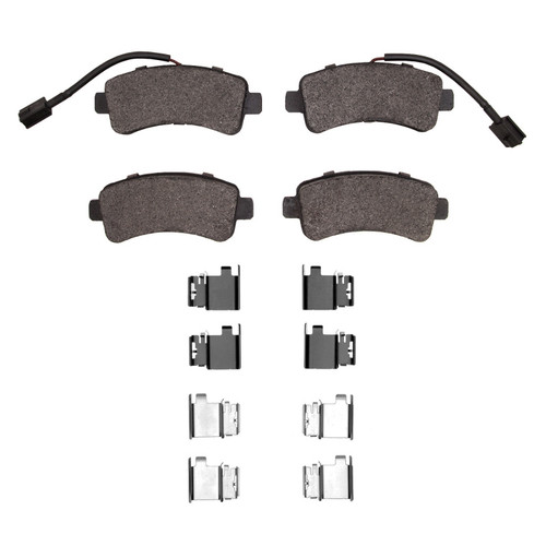 R1 14-21 Ram Promaster 3500 Rear Ceramic Pads & Hardware Kit
