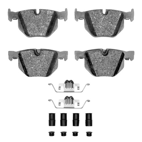 R1 04-10 BMW 528I Rear Ceramic Pads & Hardware Kit