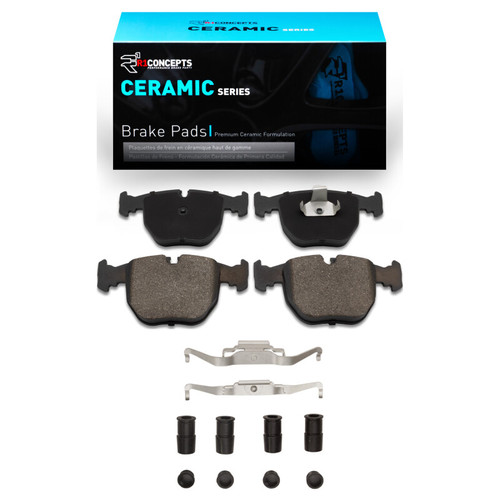 R1 00-03 BMW 540I Front Ceramic Pads & Hardware Kit