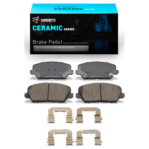 R1 14-18 Kia Forte Front Ceramic Pads & Hardware Kit