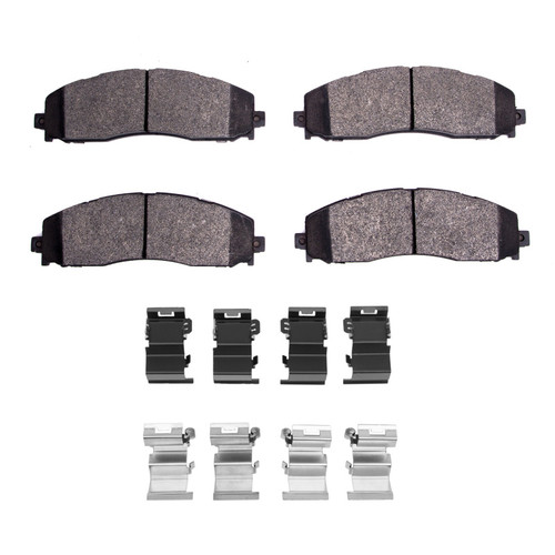 R1 11-22 Ford F-250 4WD (Super Duty) Rear Ceramic Pads & Hardware Kit