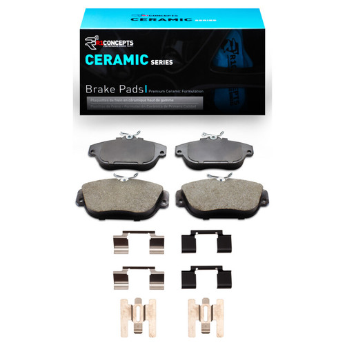 R1 91-98 Volvo 960 Front Ceramic Pads & Hardware Kit