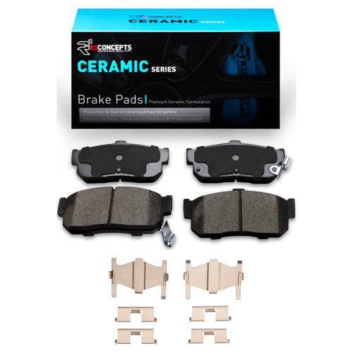 R1 91-01 Infiniti G20 Rear Ceramic Pads & Hardware Kit