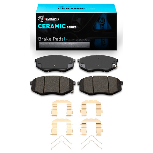 R1 10-11 Hyundai Tucson Front Ceramic Pads & Hardware Kit