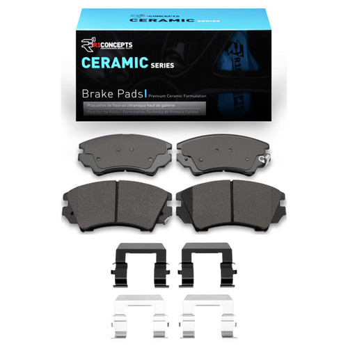 R1 10-17 Chevrolet Caprice Front Ceramic Pads & Hardware Kit