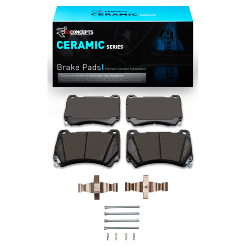 R1 09-14 Hyundai Genesis Sedan Front Ceramic Pads & Hardware Kit