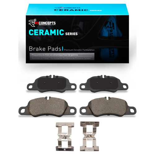 R1 09-23 Porsche Cayman Front Ceramic Pads & Hardware Kit