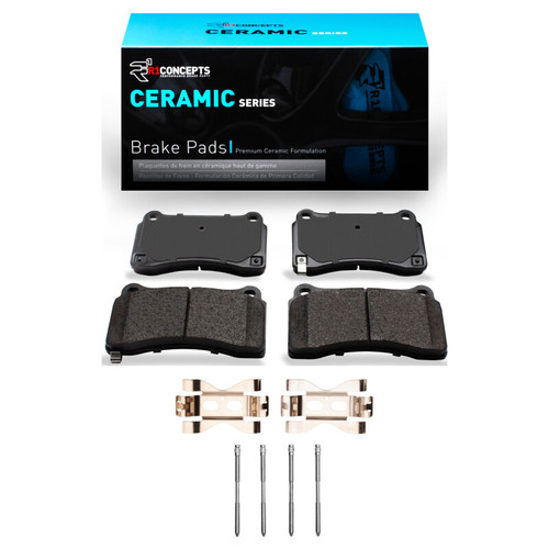 R1 09-24 Nissan GT-R Rear Ceramic Pads & Hardware Kit