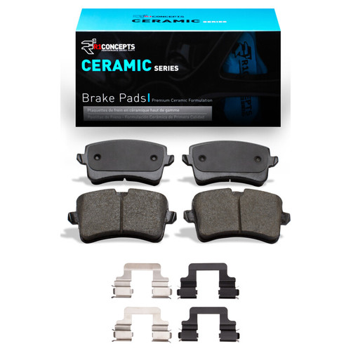 R1 08-17 Audi SQ5 Rear Ceramic Pads & Hardware Kit