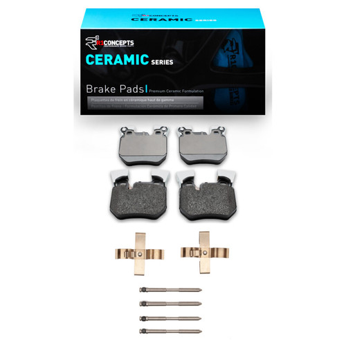 R1 06-13 BMW 328I Rear Ceramic Pads & Hardware Kit