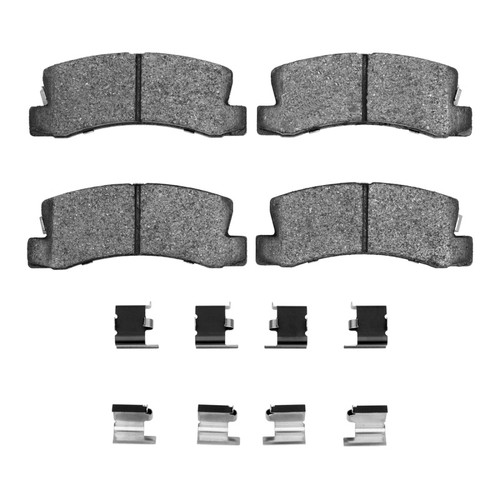 R1 87-92 Chevrolet Nova Rear Ceramic Pads & Hardware Kit