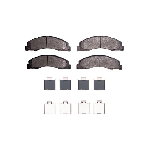 R1 08-25 Ford E-350 Super Duty Front Ceramic Pads & Hardware Kit