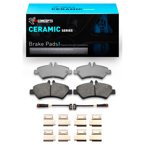 R1 06-18 Dodge Sprinter 3500 Rear Ceramic Pads & Hardware Kit 2310-1317-01