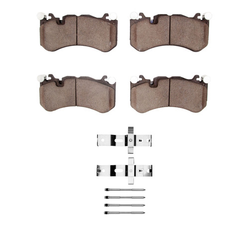 R1 08-11 Mercedes-Benz SL600 Front Ceramic Pads & Hardware Kit