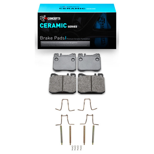 R1 73-79 Mercedes-Benz 280SE Front Ceramic Pads & Hardware Kit