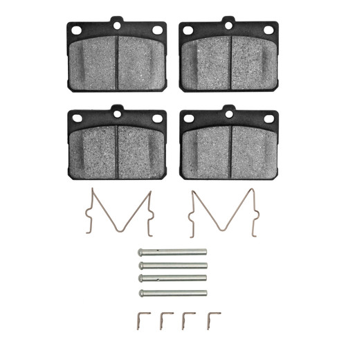 R1 72-78 Mazda 808 Front Ceramic Pads & Hardware Kit