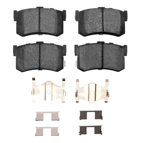 R1 94-98 Hyundai Sonata Rear Ceramic Pads & Hardware Kit