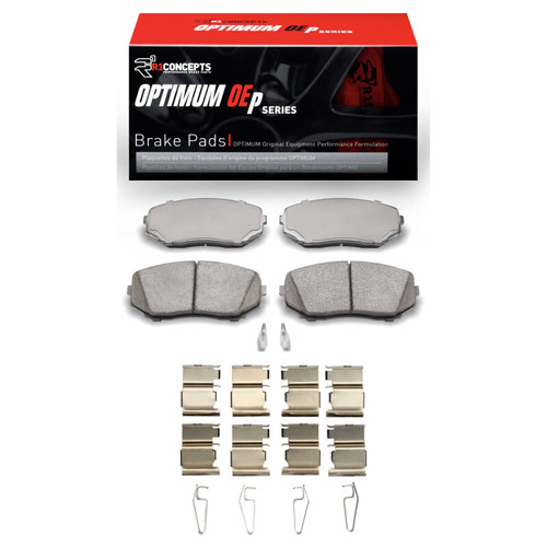 R1 16-25 Mazda CX-9 Front Optimum OE Brake Pads & Hardware Kit