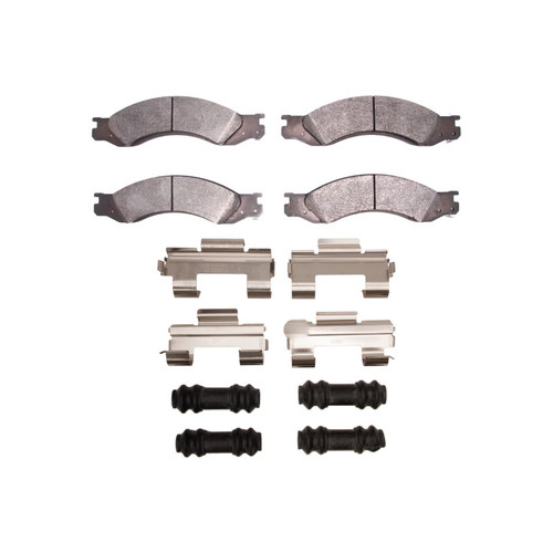 R1 04-10 Chevrolet C4500 Kodiak Rear Ceramic Pads & Hardware Kit