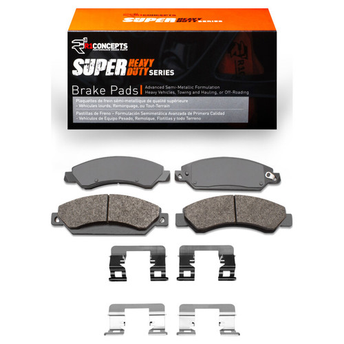 R1 05-08 Cadillac Escalade Front Super Duty Pads & Hardware Kit