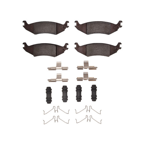 R1 04-06 Ford E-150 Club Wagon Rear Ceramic Pads & Hardware Kit