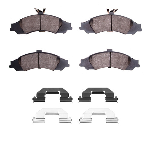 R1 04-04 Pontiac GTO Front Ceramic Pads & Hardware Kit