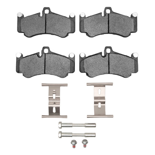 R1 02-13 Porsche Boxster Front/Rear Ceramic Pads & Hardware Kit