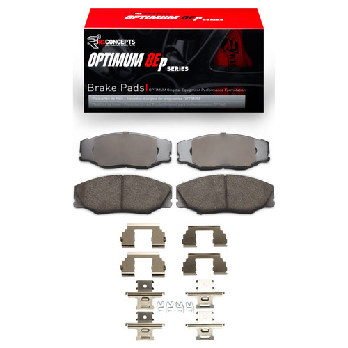 R1 93-98 Toyota T100 Front Optimum OE Brake Pads & Hardware Kit
