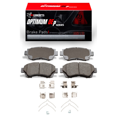 R1 95-03 Toyota Celica Front Optimum OE Brake Pads & Hardware Kit