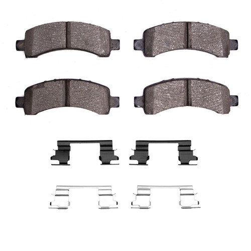 R1 03-20 Chevrolet Express 2500 Rear Ceramic Pads & Hardware Kit