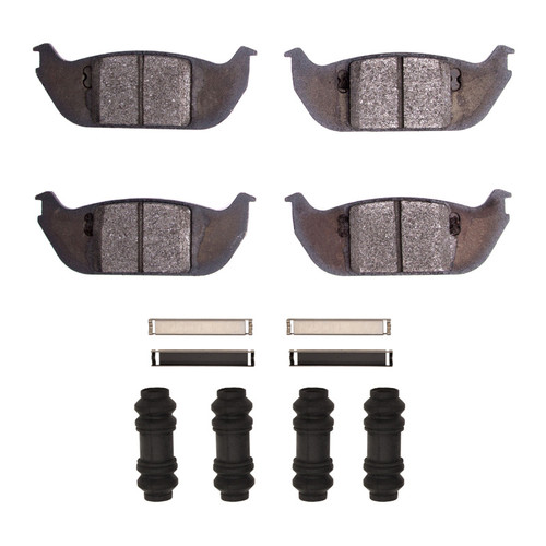 R1 03-05 Lincoln Aviator Rear Ceramic Pads & Hardware Kit