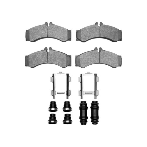 R1 02-06 Dodge Sprinter 2500 Front/Rear Ceramic Pads & Hardware Kit 2310-0949-01