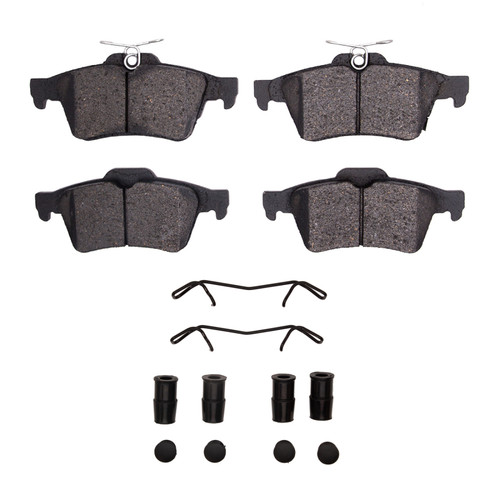 R1 16-18 Ford Focus Rear Ceramic Brake Pads & Hardware Kit
