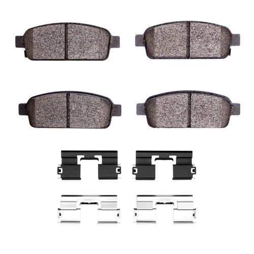 R1 11-19 Buick Encore Rear Ceramic Brake Pads & Hardware Kit