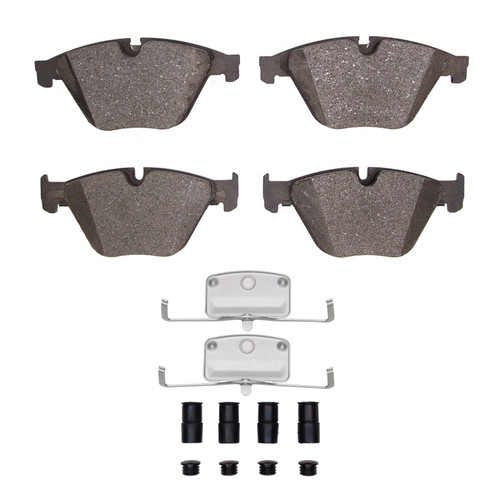 R1 11-19 BMW 535D Front Ceramic Brake Pads & Hardware Kit