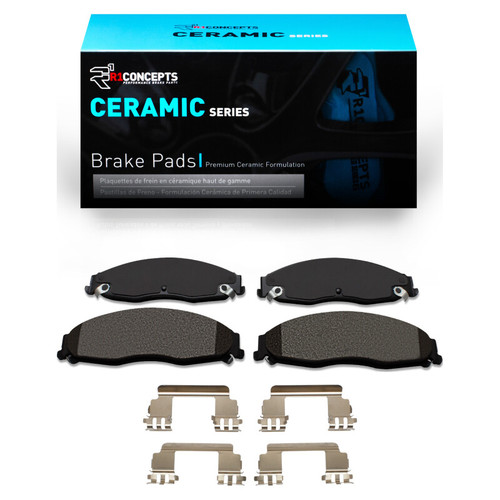 R1 03-08 Cadillac STS Front Ceramic Pads & Hardware Kit
