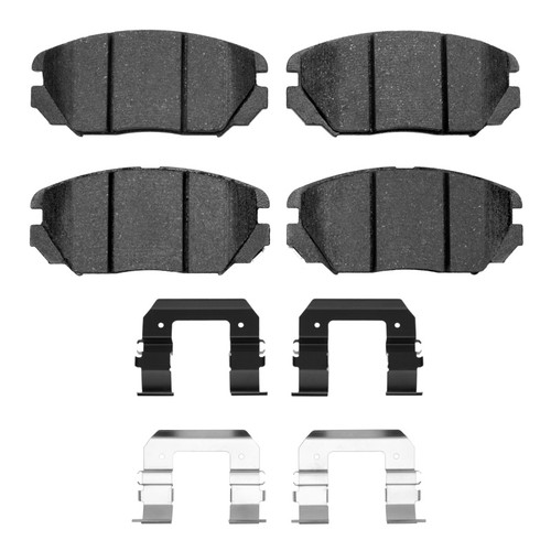 R1 05-11 Hyundai Sonata Front Ceramic Brake Pads & Hardware Kit