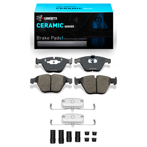 R1 02-13 BMW 525XI Front Ceramic Pads & Hardware Kit