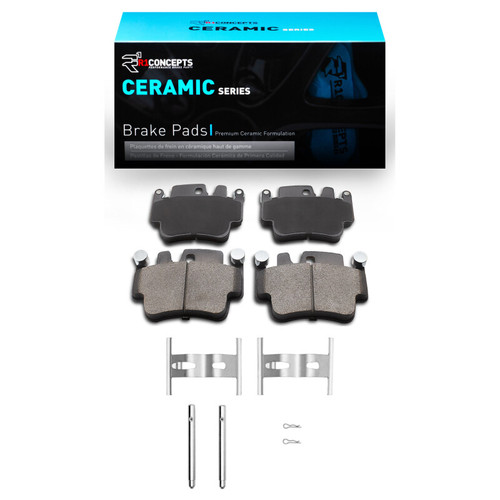 R1 98-05 Porsche 911 Front/Rear Ceramic Pads & Hardware Kit