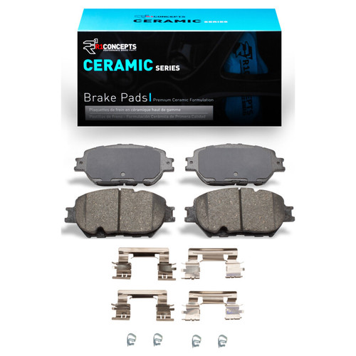 R1 06-15 Lexus GS300 Front Ceramic Brake Pads & Hardware Kit
