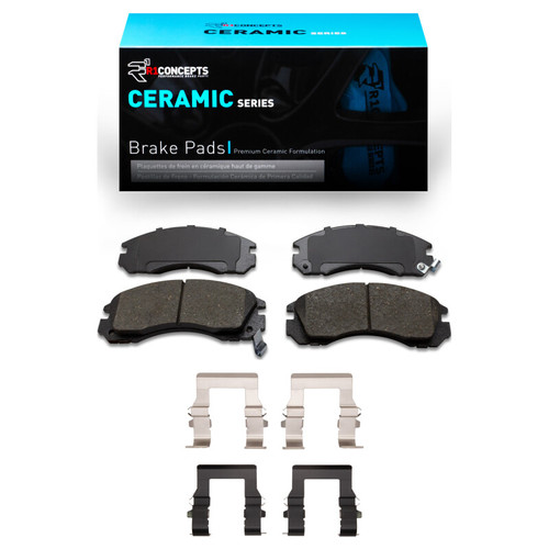 R1 90-22 Dodge Stealth Front Ceramic Brake Pads & Hardware Kit