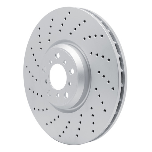 R1 2015-2019 BMW X6 Left Front GeoSPEC Coated Rotor - Drilled