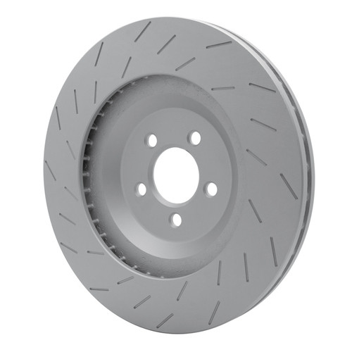 R1 2015-2020 Dodge Challenger Front GeoSPEC Coated Rotor - Slotted